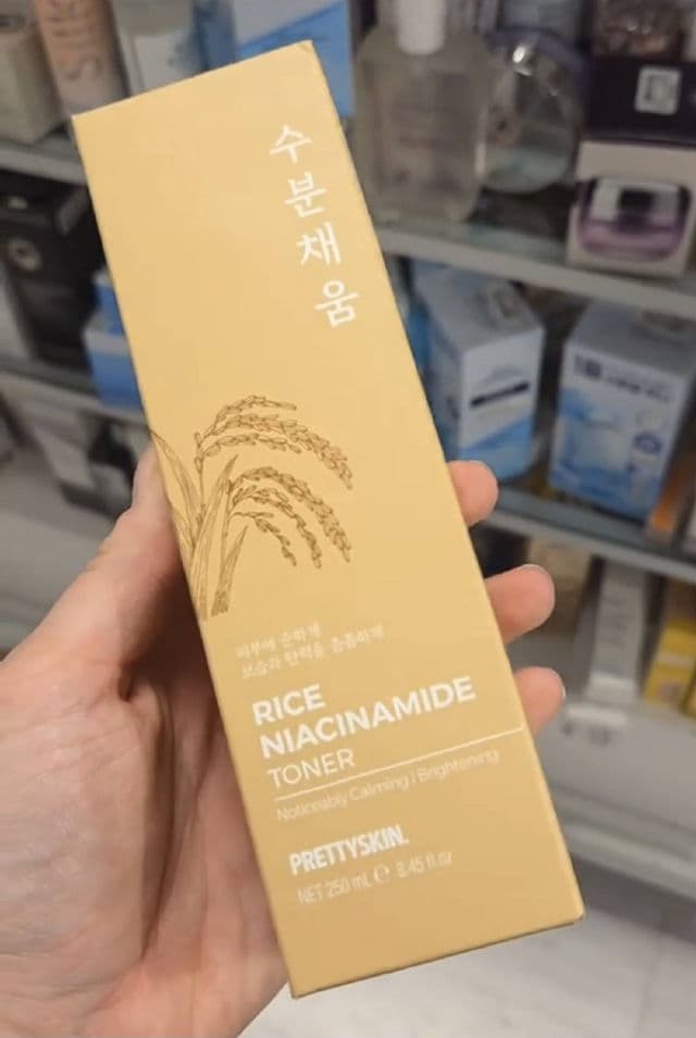 Pretty Skin Rice & Niacinamide Toner review photo by skinwithashley