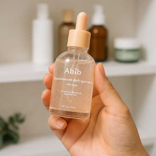 Abib Luminous Serum Melting Vita review photo by GLOWUPSTUDIO