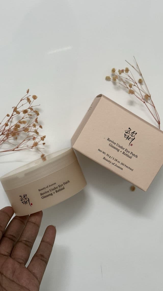BEAUTY OF JOSEON Revive Under Eye Patch : Ginseng + Retinal review photo by MayaraMagri