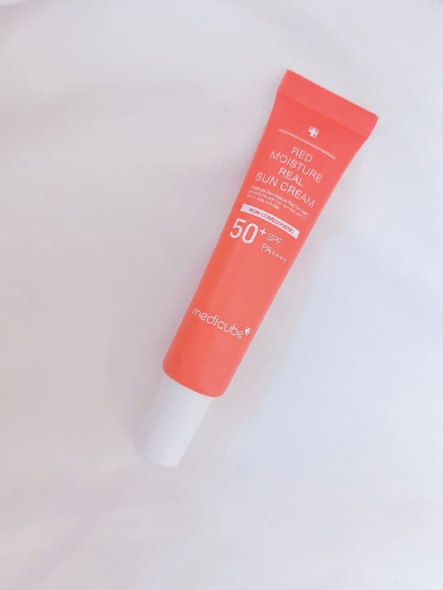 Medicube Red Moisture Real Sun Cream SPF 50+ PA++++ review photo by ehmvry
