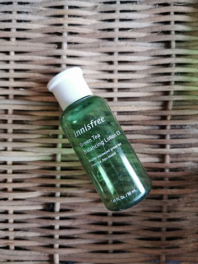 INNISFREE Green Tea Balancing Lotion EX review photo by elaineganuelas