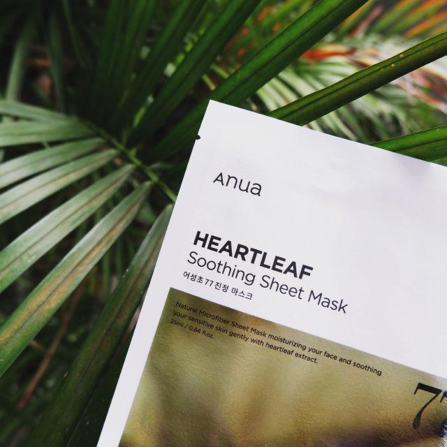 Heartleaf 77% Soothing Sheet Mask product review