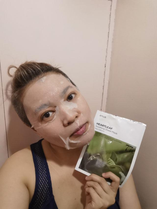 Heartleaf 77% Soothing Sheet Mask product review
