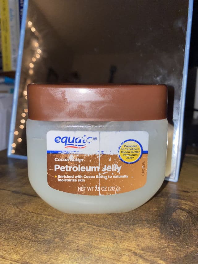 Equate Cocoa Butter Petroleum Jelly review photo by elaneuwu