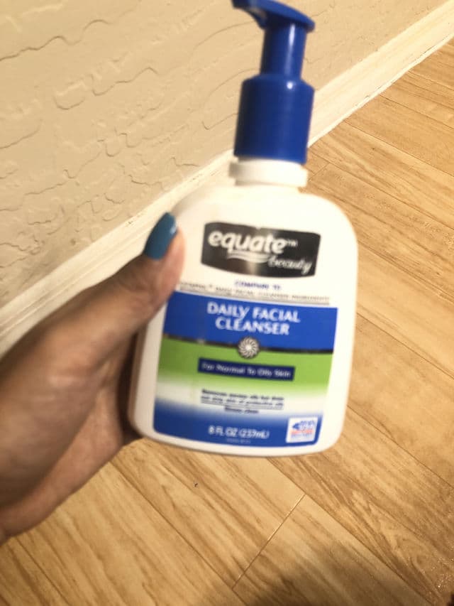 Equate Daily Facial Cleanser review photo by Ambila