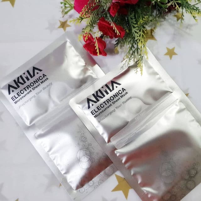 Akimia Electronica Microcurrent Sheet Mask review photo by ezatulSkincareDiary