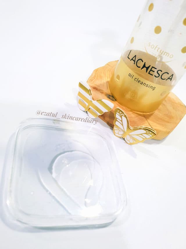 Kose Softymo Lachesca Oil Cleansing review photo by ezatulSkincareDiary
