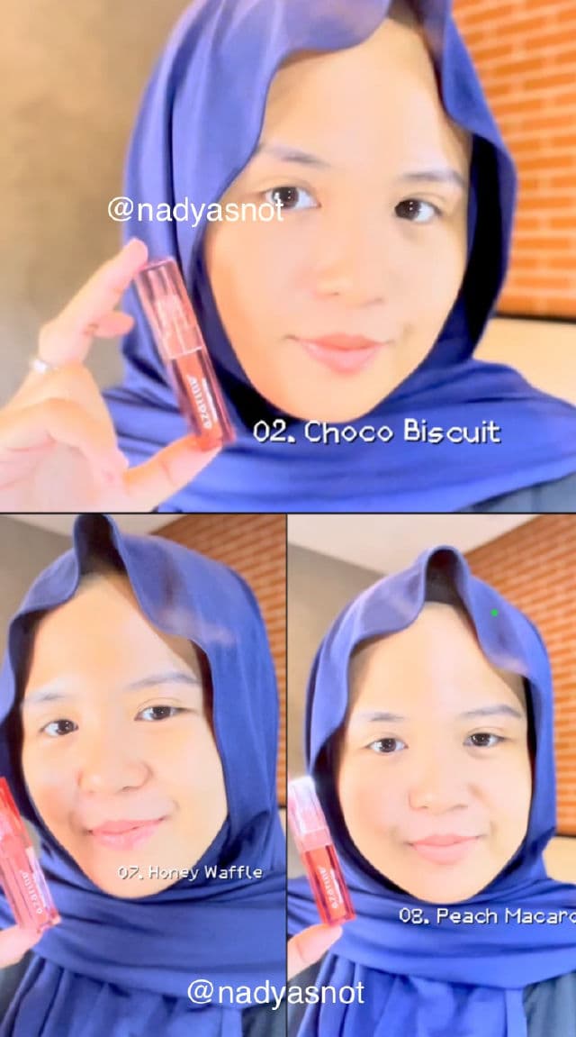 Azarine Tinted Lippie Cake review photo by nadyasnot