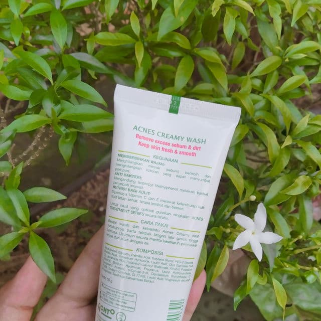 Mentholatum Acnes Creamy Face Wash review photo by fadaychickin