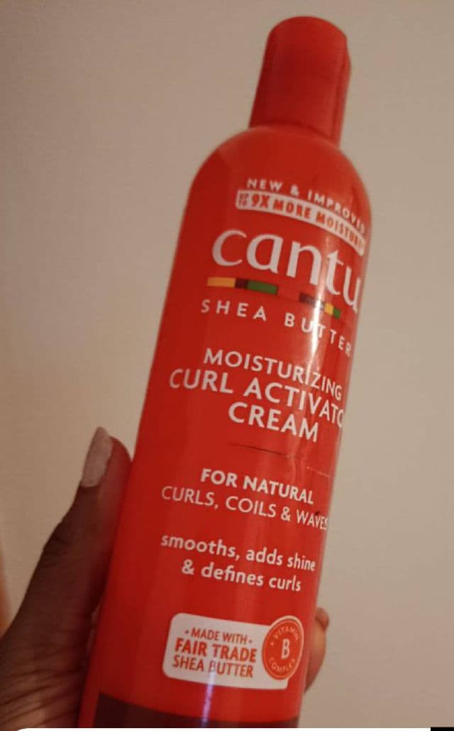 Cantu Shea Butter Moisturizing Curl Activator Cream review photo by Liscruz3