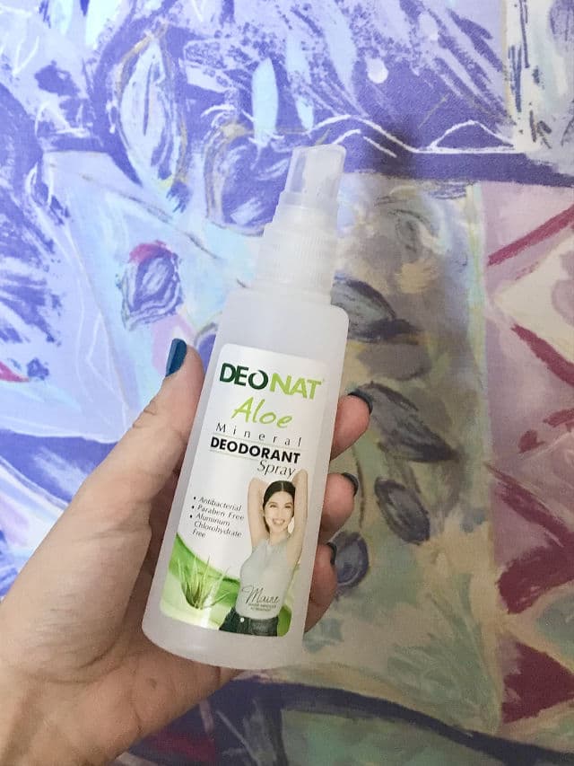 Deonat Aloe Mineral Deodorant Spray review photo by glowskinyay