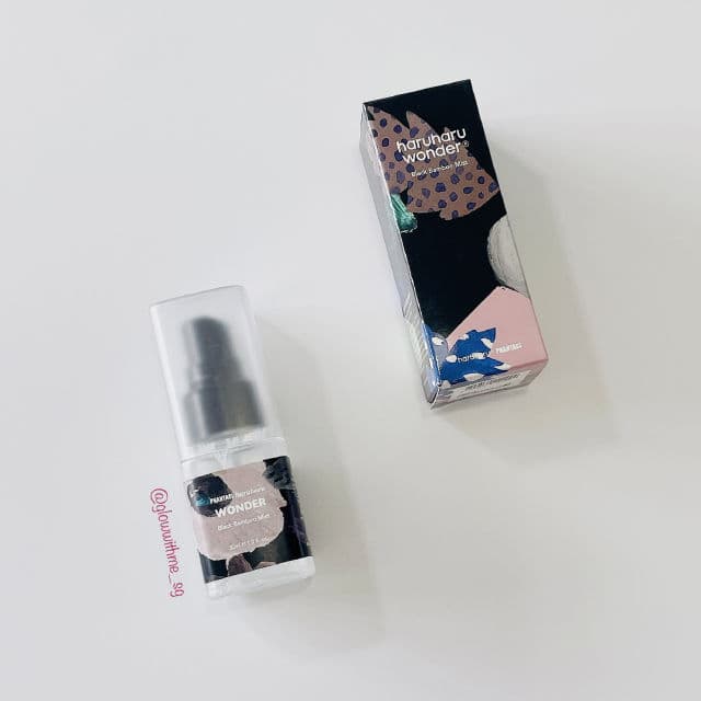 HaruHaru WONDER Black Bamboo Mist review photo by glowwithmesg
