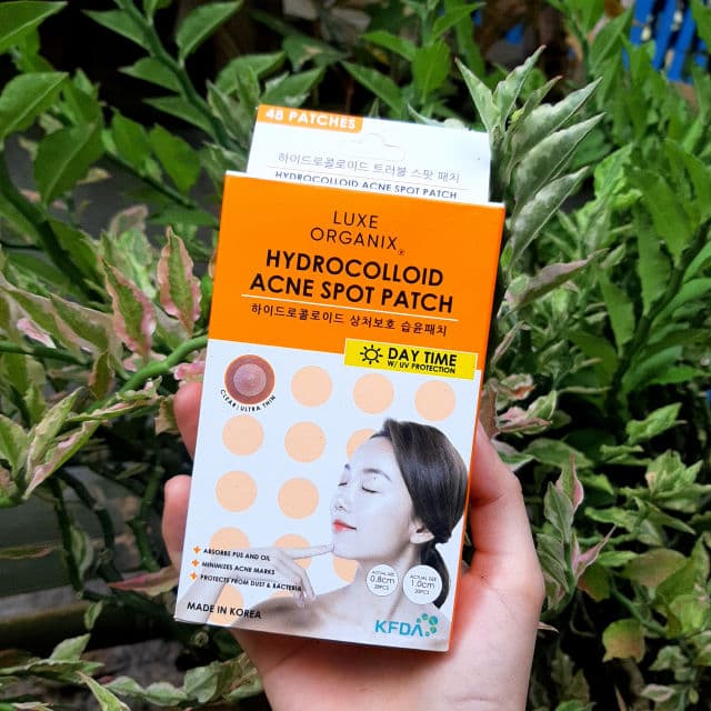 Luxe Organix Hydrocolloid Acne Patch Day Time review photo by gwydr
