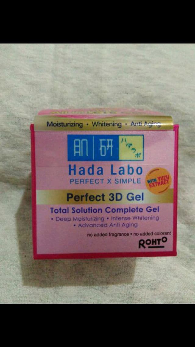 Hada Labo Perfect 3D Gel review photo by hadie06