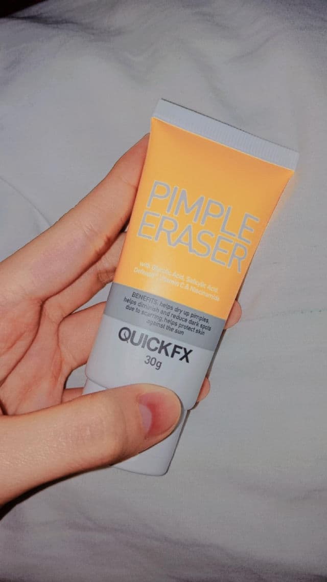 QUICK FX Pimple Eraser review photo by heyzette