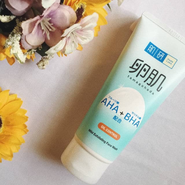 Hada Labo AHA+BHA Oil Control Face Wash review photo by hswnza