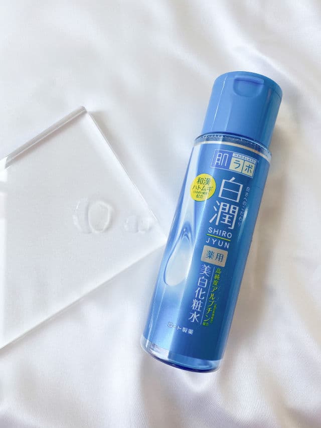 Hada Labo Shirojyun Albutin Medicinal Whitening Toner review photo by imglowyjenny