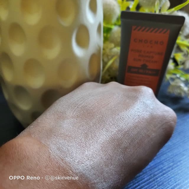 Chocho's Lab Pore Capture Primer Sun Cream SPF 30/PA++ review photo by skinvenue