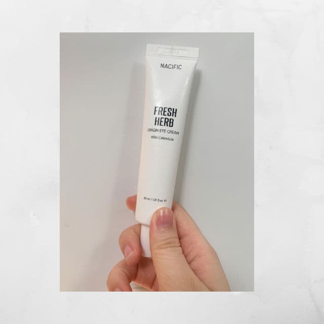 Nacific Fresh Herb Origin Eye Cream review photo by isaglowup