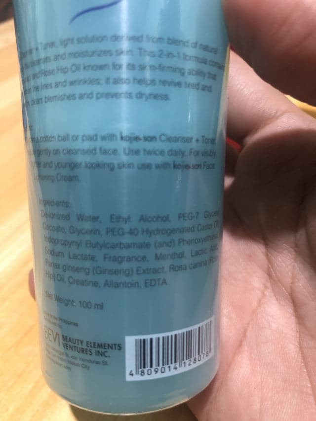 Kojie San Cleanser + Toner review photo by jenny8787