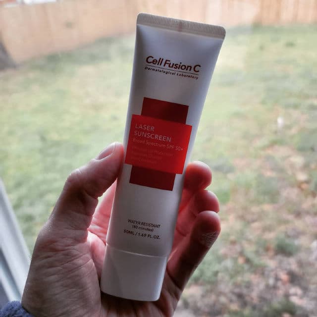 Cell Fusion C Laser Sunscreen 100 SPF50+/PA+++ review photo by jhvoorhies