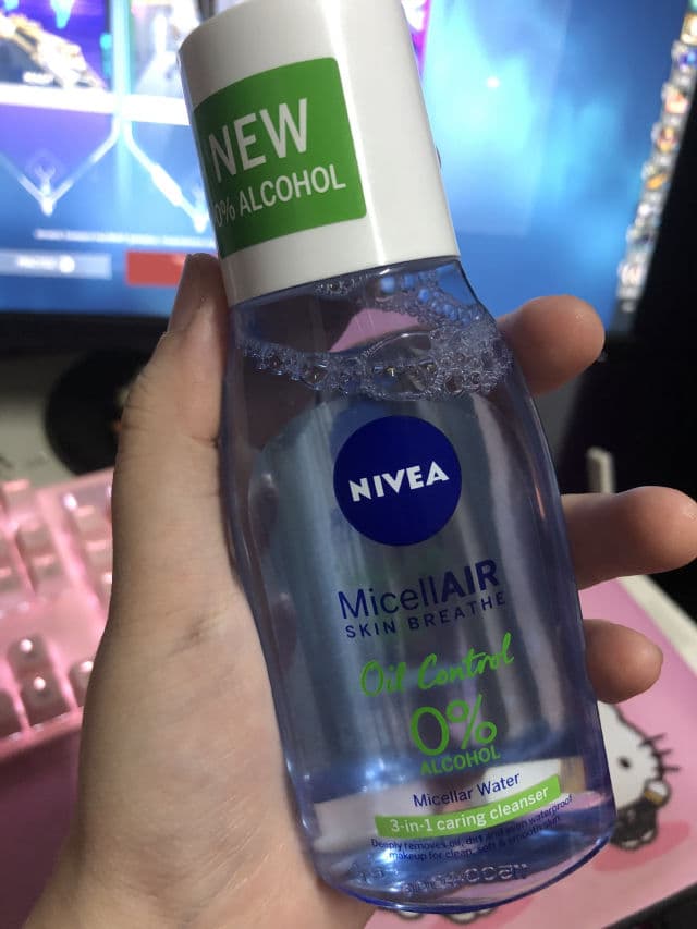 Nivea MicellAIR Skin Breathe Oil Control Micellar Water review photo by katrinaduguran