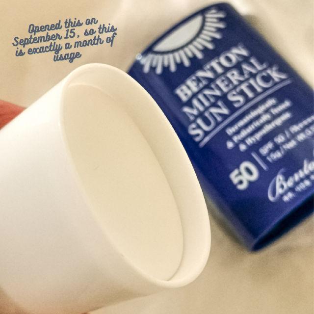 Mineral Sun Stick SPF50+/PA++++  product review