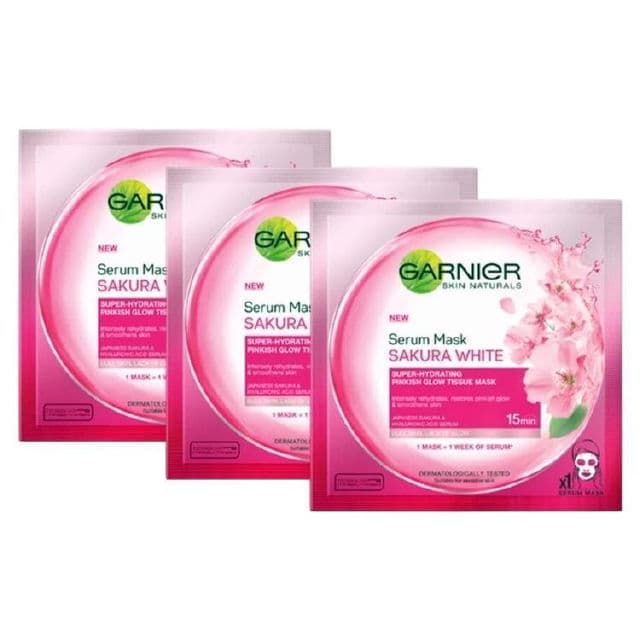 Garnier Sakura White Serum Sheet Mask review photo by kikiyoul