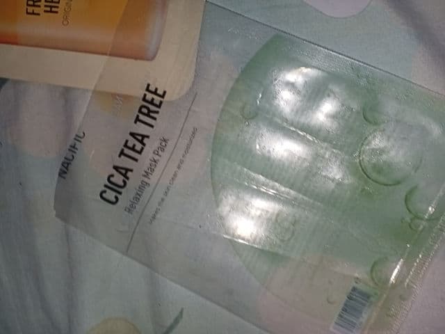 Nacific Cica Tea Tree Relaxing Mask Pack review photo by killaa