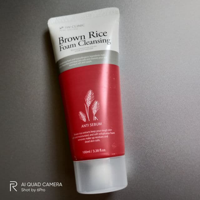 3wClinic Brown Rice Cleansing Foam review photo by leeian