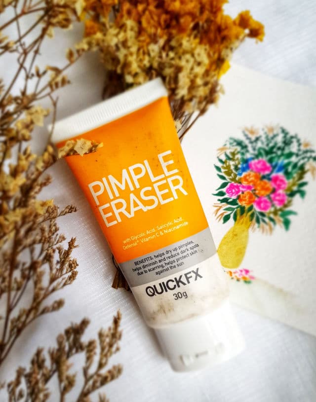 QUICK FX Pimple Eraser review photo by lingskinlove