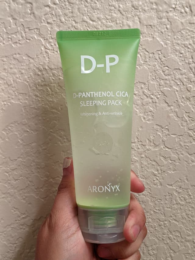 Medi Flower Aronyx D-Panthenol Cica Sleeping Pack review photo by lusitania