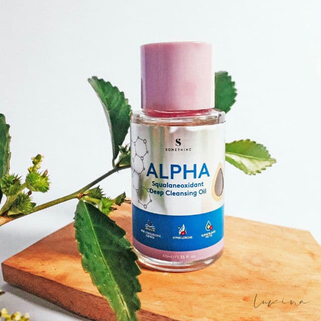 Somethinc Alpha Squalanexoidant Deep Cleansing Oil review photo by itsluvina