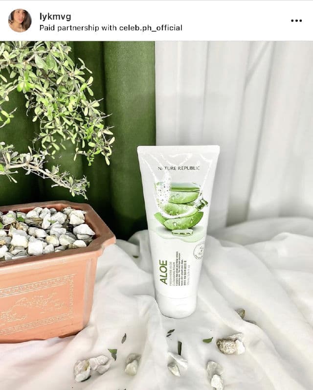 NATURE REPUBLIC Soothing & Moisture Aloe Vera Foam Cleanser (150ml) review photo by lykmvg