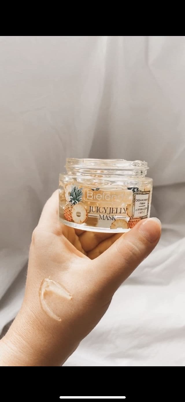Bielenda Juicy Jelly Mask (Pineapple and Vitamin C) review photo by maddieinlondon11