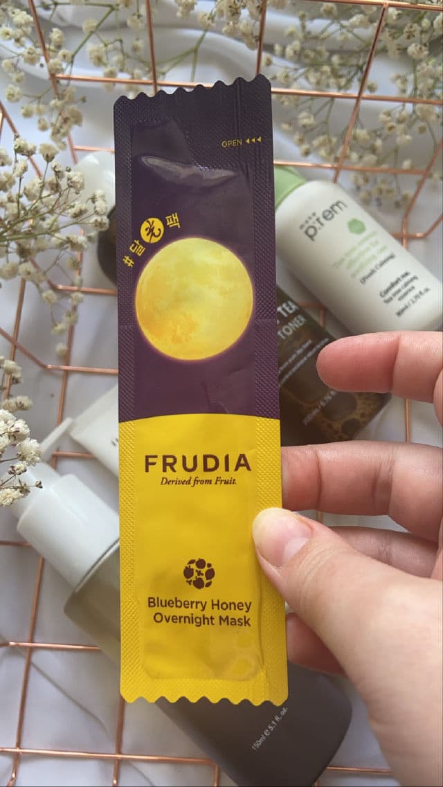 Frudia Blueberry Honey Overnight Mask review photo by maddieinlondon11