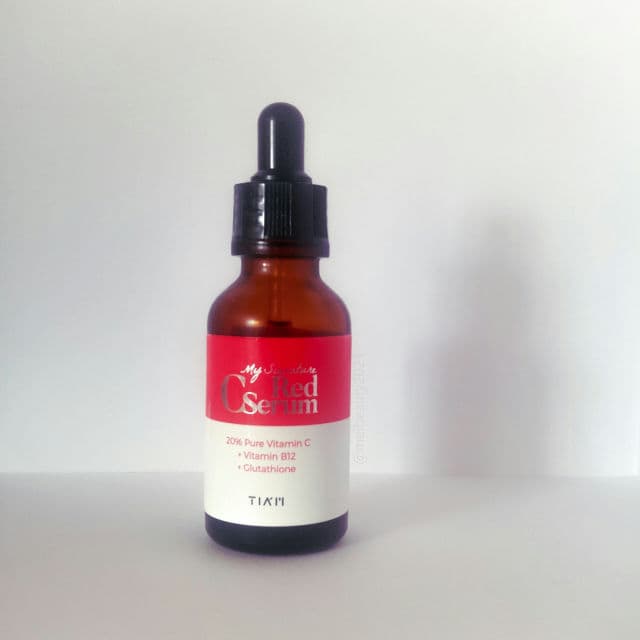 TIAM My Signature Red C Serum review photo by meibeauty2021