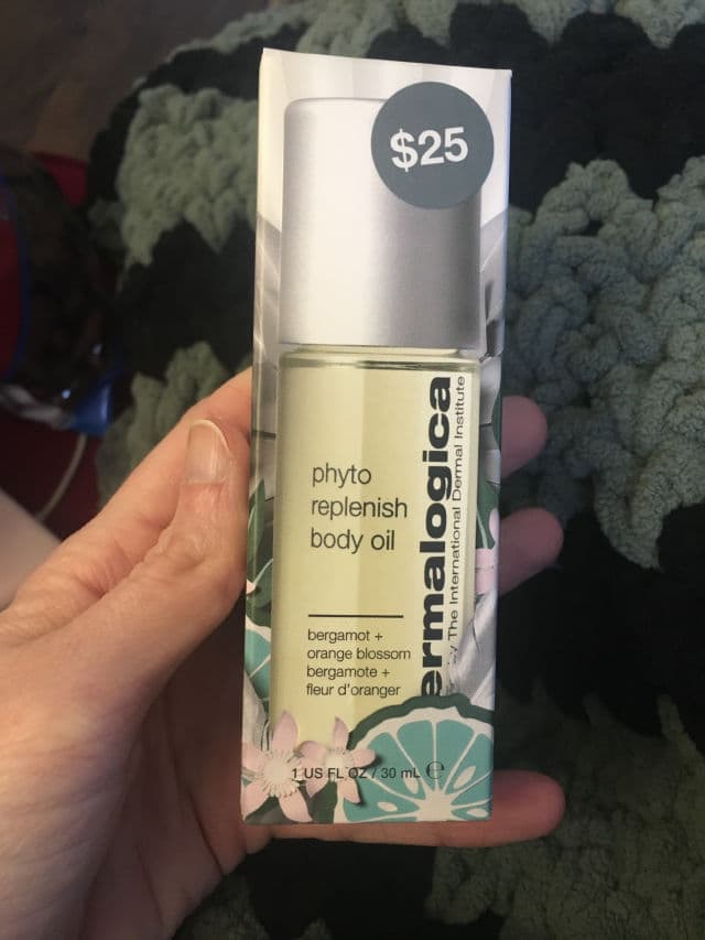 Dermalogica Phyto Replenish Body Oil review photo by mudonyourface