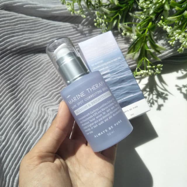 ALWAYS BE PURE Marine Therapy Dark Spot Correcting Serum review photo by mybeautyskin