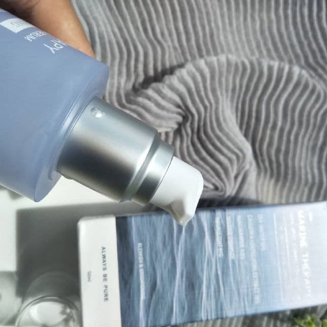 ALWAYS BE PURE Marine Therapy Dark Spot Correcting Serum review photo by mybeautyskin