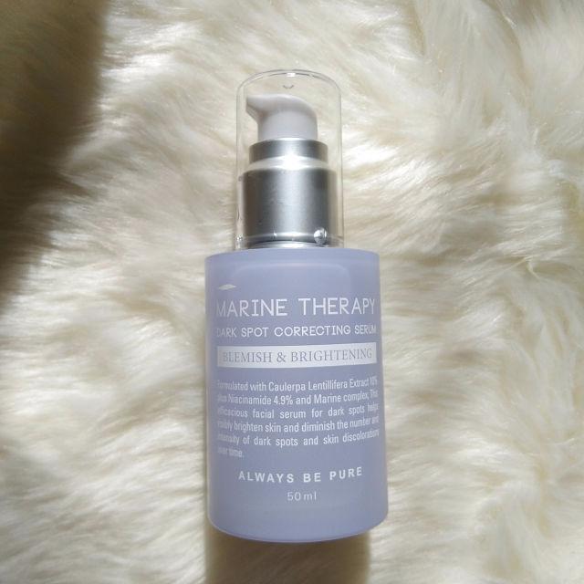 Marine Therapy Dark Spot Correcting Serum product review