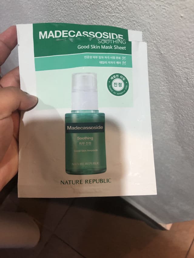 NATURE REPUBLIC Real Comforting Mask Sheet - Madecassoside review photo by nickyzb