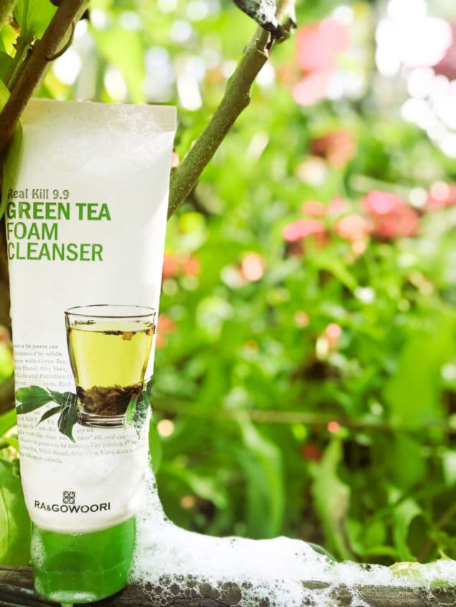 RA & Gowoori Real Kill 9.9 Green Tea Foam Cleanser review photo by ningkoy