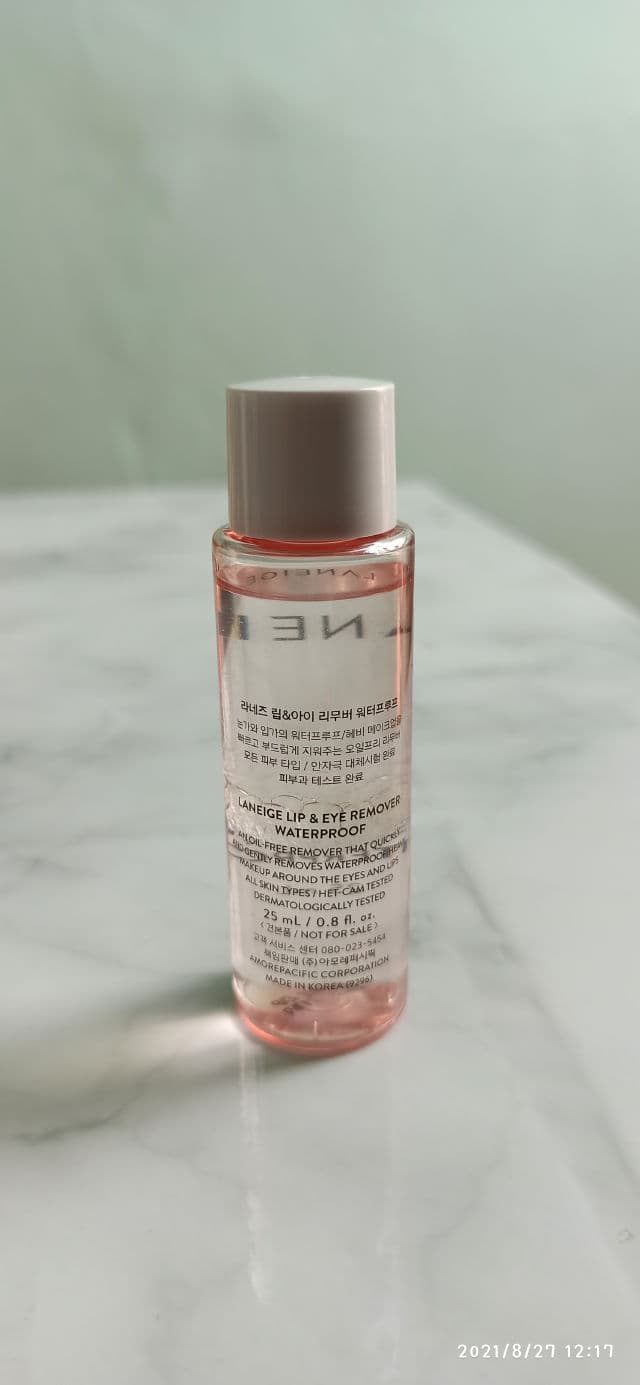 Laneige Lip & Eye Remover Waterproof EX review photo by nitaboniet