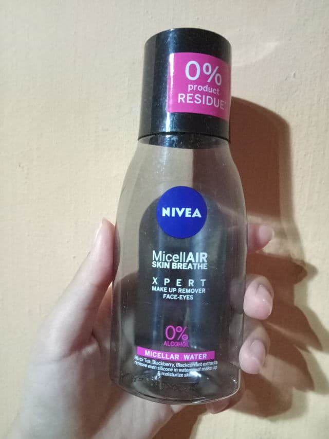 Nivea MicellAIR Expert Make Up Remover Waterproof review photo by inasnabilah