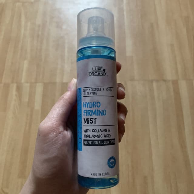 Luxe Organix Hydro Firming Mist with Collagen & Hyaluronic Acid review photo by heyitslael