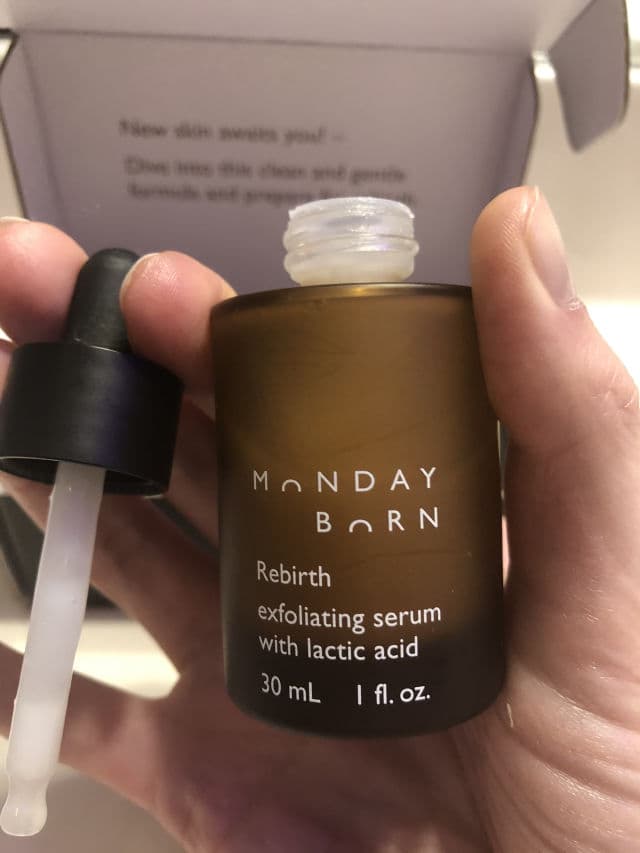 Monday Born Rebirth Gentle Resurfacing Serum review photo by prettycalm