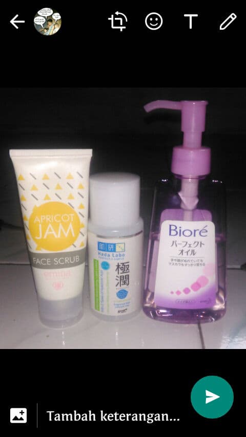 Emina Apricot Jam Facial Scrub review photo by puwul