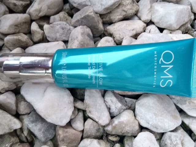 QMS Medicosmetics Active Glow Tinted Day Cream review photo by redlaundrybeauty