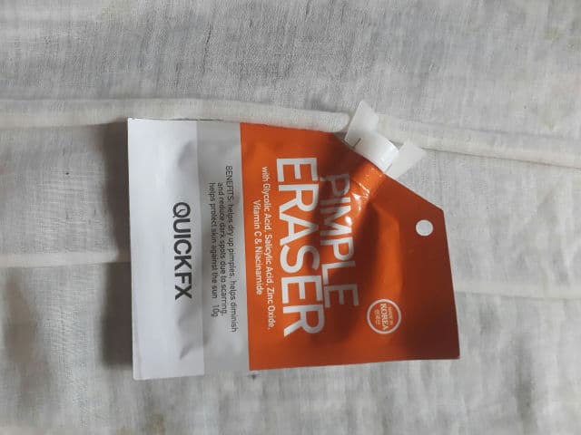 QUICK FX Pimple Eraser review photo by shairiee